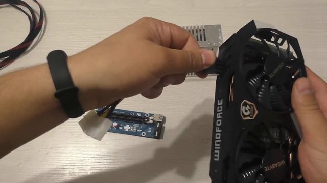 Питание внешней видеокарты eGPU GTX 950. смотреть онлайн