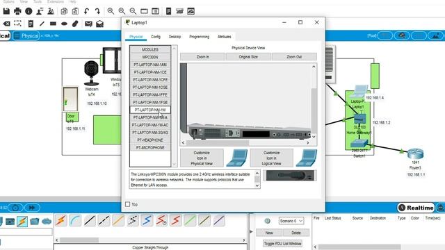 How to configure a smart home design in cisco packet tracer | IOT devices configure | end devices смотреть онлайн