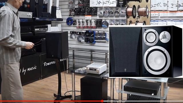 Знакомство с полочной акустикой Yamaha NS 6490. Слушаем / мерим смотреть онлайн