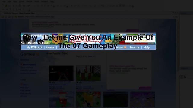 Roblox - Old graphics tutorial 2 смотреть онлайн