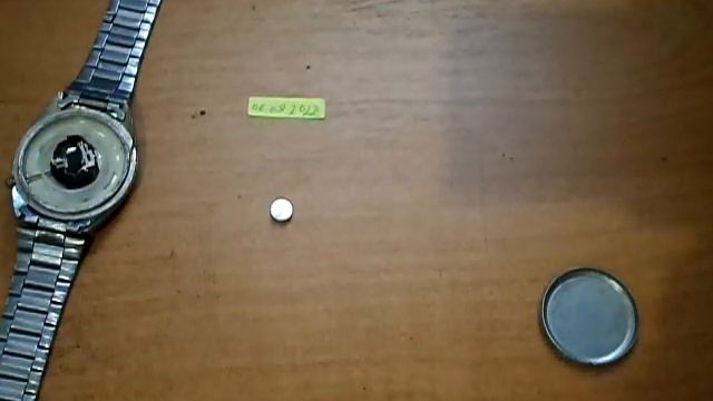 Замена батарейки в часах SEIKO смотреть онлайн