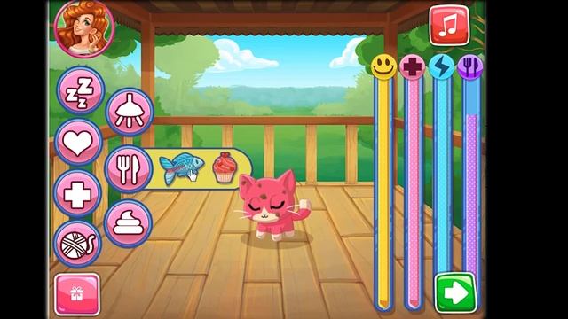 Baby Games and How to raise your Cat - My Pocket Pets Kitty Cat смотреть онлайн