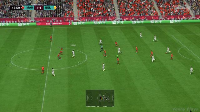 FIFA 23 - Qatar World Cup (2022) - Group Stage (25th Match) Group F - Morocco vs Belgium смотреть онлайн