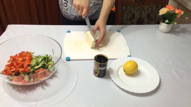 Как приготовить греческий салат. Рецепт греческого салата! смотреть онлайн