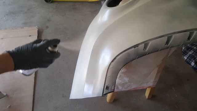 Kia Soul painting and replacing front bumper and fender смотреть онлайн