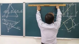 Определение натуральной величины сечения прямой призмы с плоскостью . Построение развертки призмы.