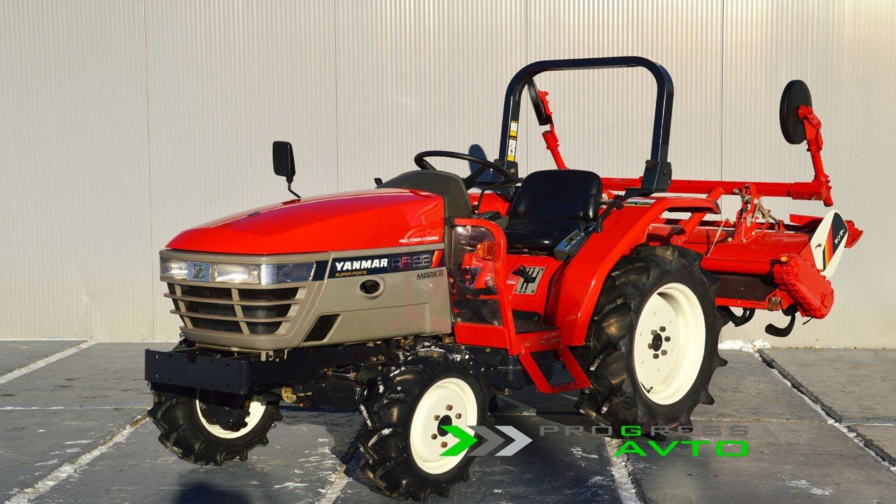 Yanmar AF22 японский мини трактор от компании PROGRESS-AVTO в наличии в Улан-Удэ Иволгинская 14А смотреть онлайн