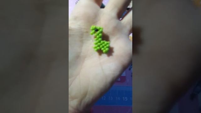 Плету динозавра из бисера ❤️ (простите за долгое отсутствие ?) смотреть онлайн