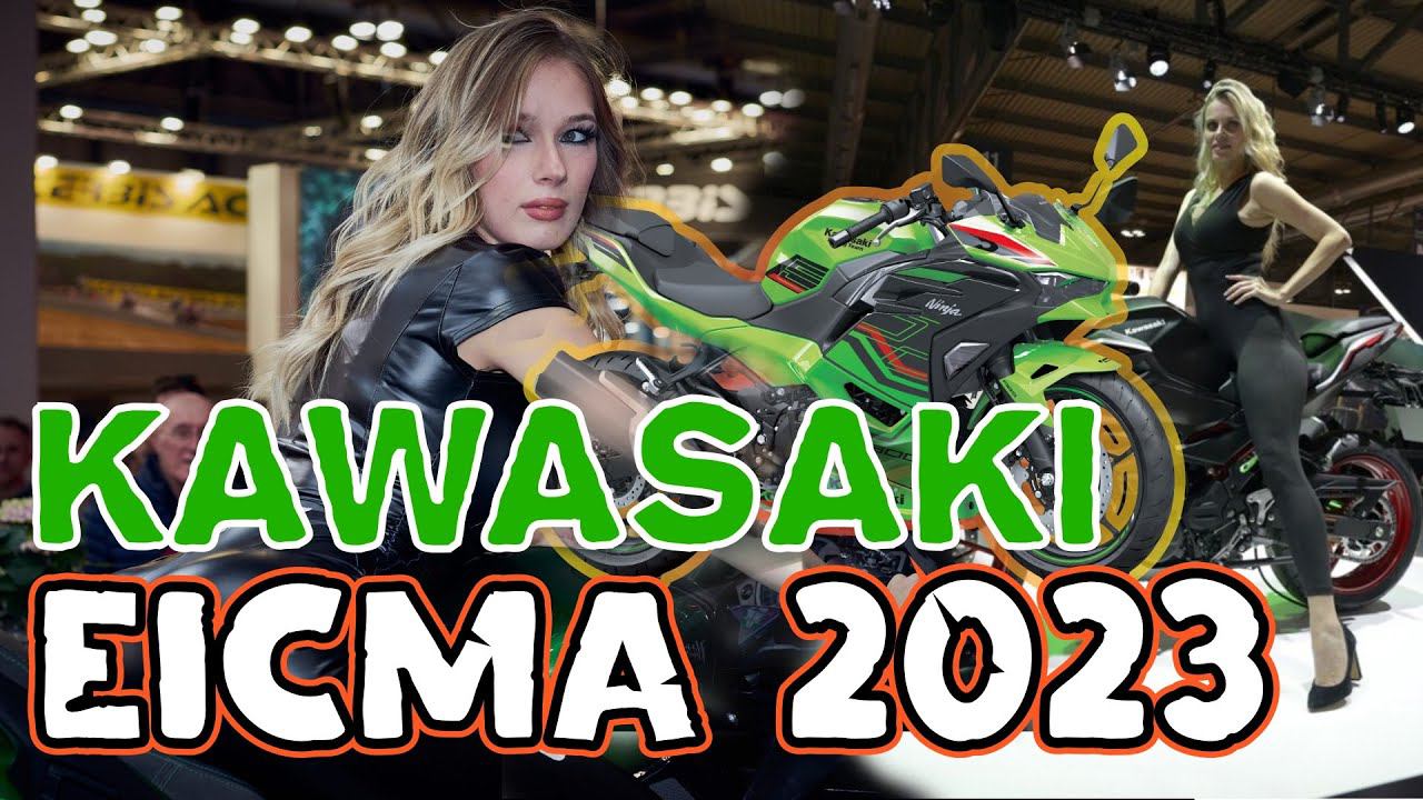 Новинки Kawasaki, Hero и Suzuki. EICMA 2023. Мотовыставка в Милане
