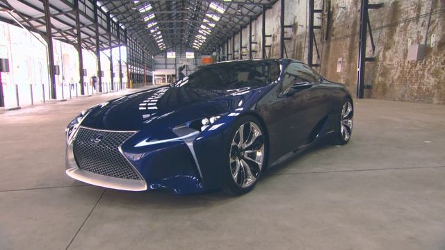 Концепт-кар Lexus LF-LC смотреть онлайн
