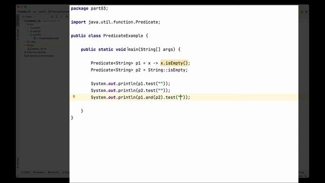Functional Programming Part 3 - Predicate & BiPredicate - JavaCertification 11 Certification смотреть онлайн