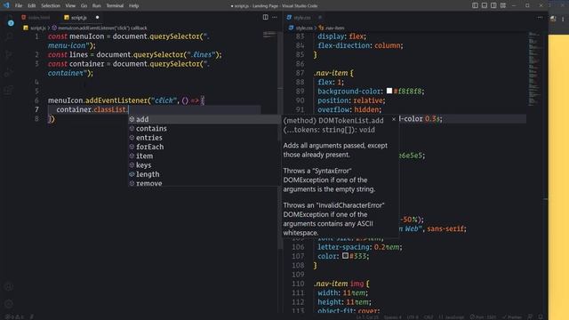 Responsive Landing Page with HTML, CSS, and JavaScript смотреть онлайн