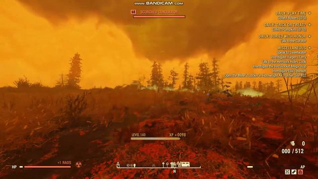 Fallout 76 Scorch beast fight Gauss rifle NO ARMOR смотреть онлайн