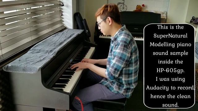 Roland HP-605gp testing with Vietnamese pop music смотреть онлайн