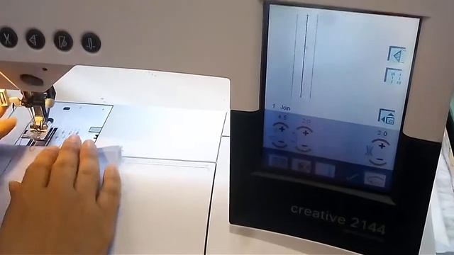 PFAFF Creative 2144 tutorial 002 смотреть онлайн