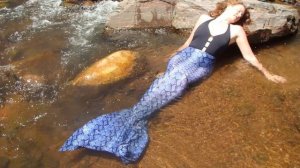 На берегу Черного моря нашли живую русалку