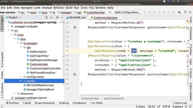 Swagger code generator using command line смотреть онлайн