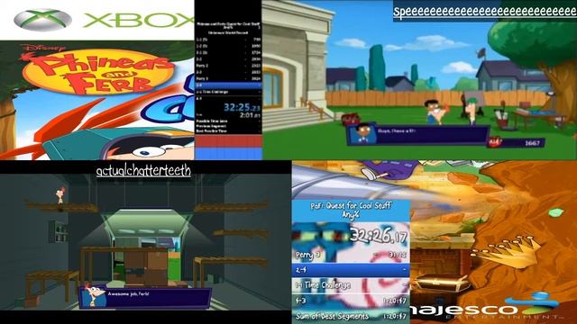 Phineas and Ferb: Quest for Cool Stuff: Any% in 1:03:39 смотреть онлайн