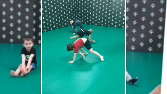 Детская школа единоборств. Комплекс ОФП смотреть онлайн