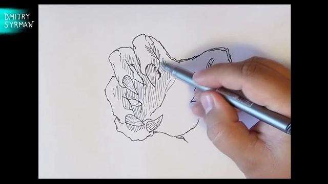 Как нарисовать руку Монстра, How to draw a monster's hand смотреть онлайн