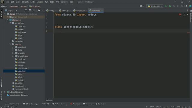#17. Что такое БД, SQL и ORM. Создание первой модели | Уроки по Django 4 смотреть онлайн