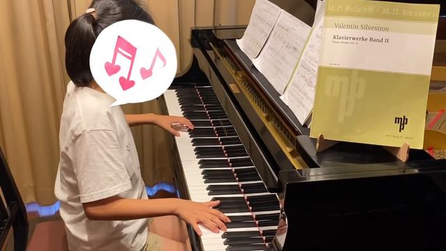 No.6 @Valentin Silvestrov／Small Bells 【…Viola Sweetから未来へ弾きつながれ！子どものピアノ作品集より…20世紀生まれの🇺🇦🇷🇺作曲家編】 смотреть онлайн