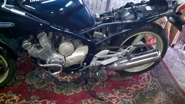 Обзор мотоцикла Yamaha Diversion XJ 400 - 3 часть смотреть онлайн