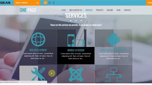 Create One Page Wordpress Theme less than 5min | built in HTML5&CSS3 | Only 11.7$ смотреть онлайн