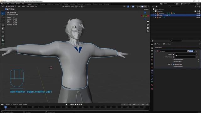 Easy Trick to Weight Painting TUTORIAL in 3 Minutes. смотреть онлайн