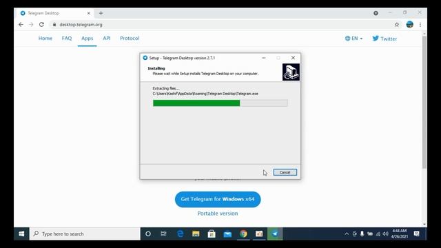 How to Login Telegram in Laptop (2021) смотреть онлайн