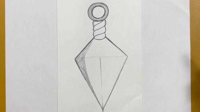 رسم ناروتو سهل || تعلم رسم سلاح الكوناي مغطى بالدماء смотреть онлайн