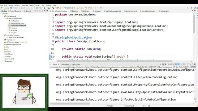 Learning Spring Framework - Tutorials - lesson 5 - Inversion of Control || تعلم السبرينغ смотреть онлайн