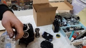 Как очень быстро засухарить клапана головки мопед Альфа, Дельта, Alpha RX