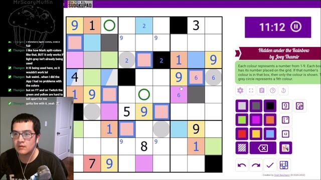 Colour Sudoku смотреть онлайн