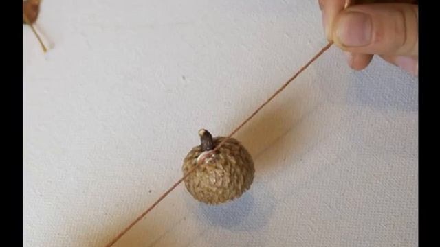 Осенние поделки из шишек своими руками смотреть онлайн