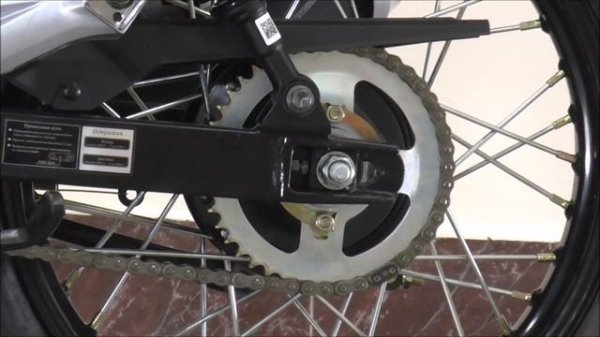 Мотоцикл DESTRA 200 в красном цвете