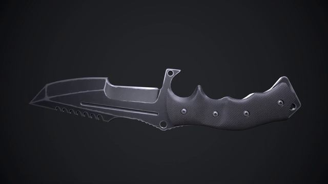 Huntsman Knife | Game ready 3D model | BLENDER 3.1 смотреть онлайн