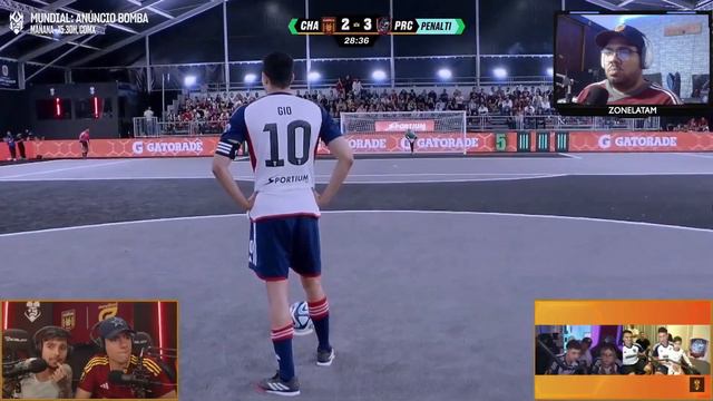 Resumen Goles Chamos Fc vs Parceros FC J3 Kings League Américas Reacción смотреть онлайн