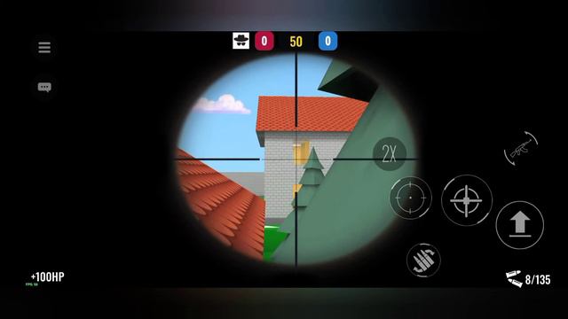 6 позиций откуда можно стрелять в игре:Block Field смотреть онлайн