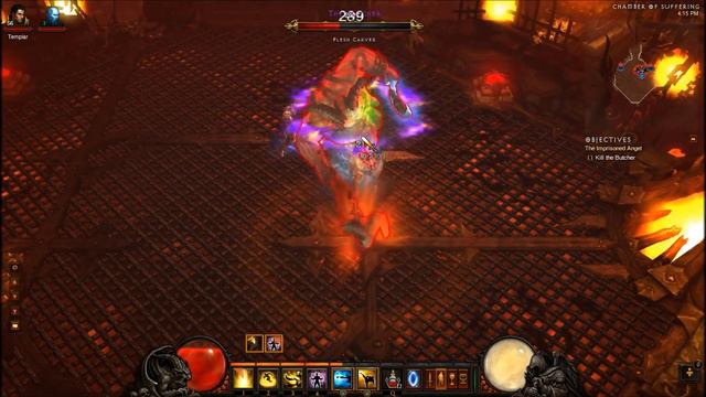 Diablo 3 Act 1 The Butcher Hell Difficulty смотреть онлайн