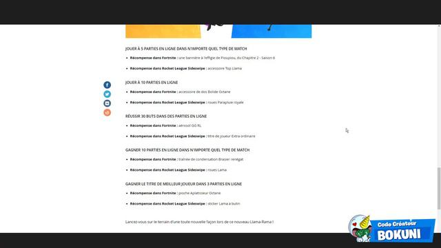 COMMENT OBTENIR LES RECOMPENSES GRATUITES 