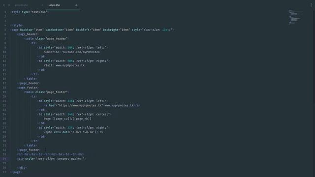 Generate Dynamic PDF in PHP : Creating PDF Template - Part 3 смотреть онлайн