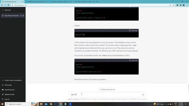 DataWeave with Chat GPT | Mule 4 | Mattaparthi Sai Charan смотреть онлайн