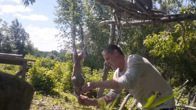 как разделать кролика!!!#как разделать кролика#мясо смотреть онлайн