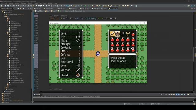 Stackable Items - How to Make a 2D Game in Java #43 смотреть онлайн