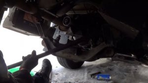 Установка коробки передач после ремонта на Nissan Atlas M2F23, TD23. #3