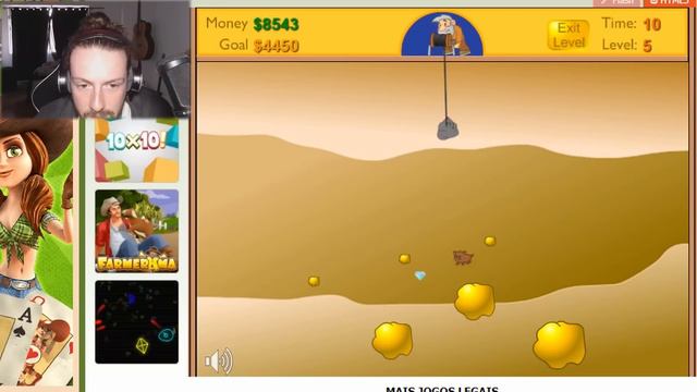 Sim, esse jogo ainda existe - Gold Miner смотреть онлайн