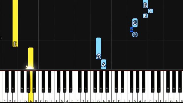 Yann Tiersen - Amelie - Easy Piano Tutorial смотреть онлайн