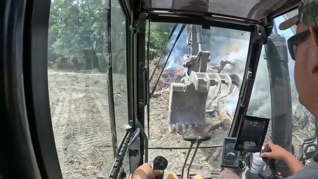 Last Big Tree To Take Down To Finish Burning смотреть онлайн