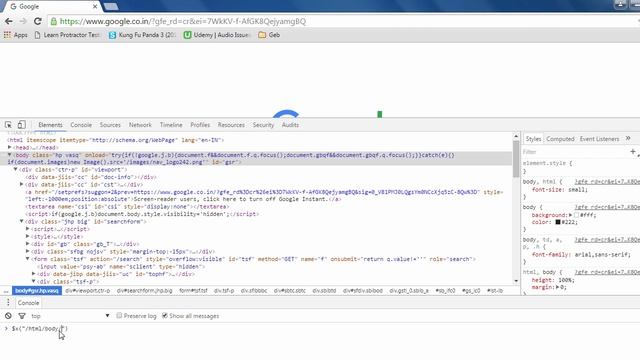 Absolute Xpath in Selenium WebDriver смотреть онлайн